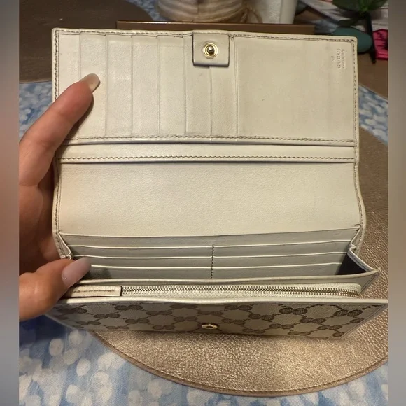 Gucci canvas, long wallet - Picture 3 of 7